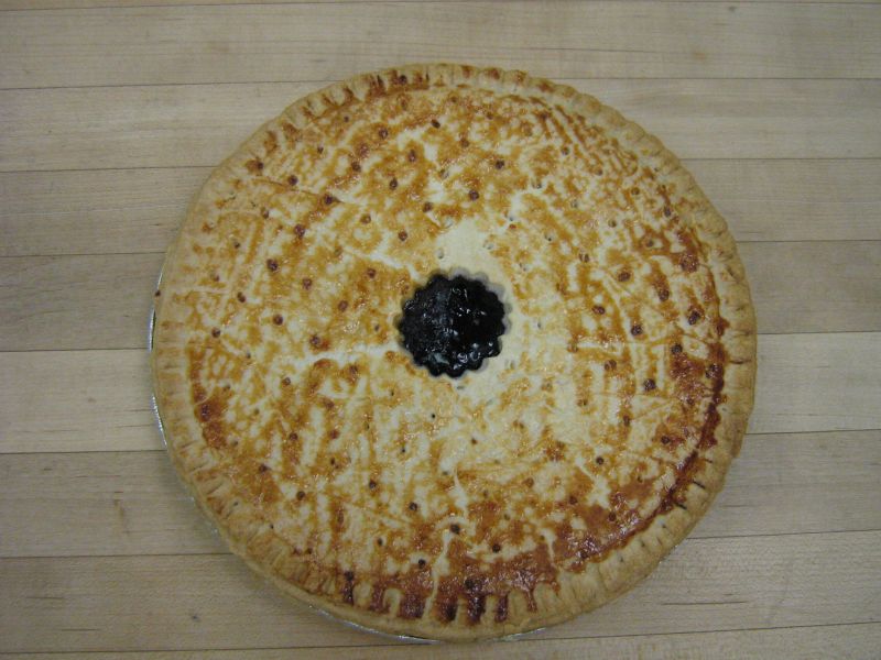 cropped Pie Blueberry