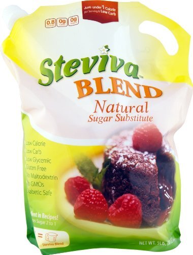 Steviva brand Stevia Blend with Erythritol 5 pound bag